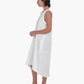 Gala dress, bright white