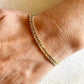 Curb chain bracelet, 4mm