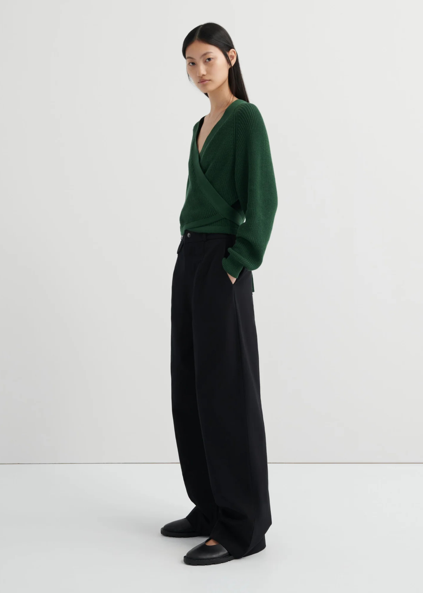 Composure cardigan, forest