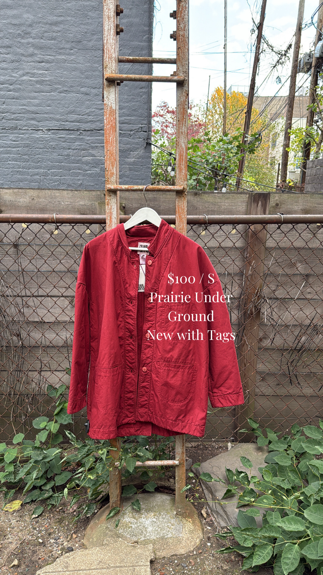 Prairie Underground coat, red
