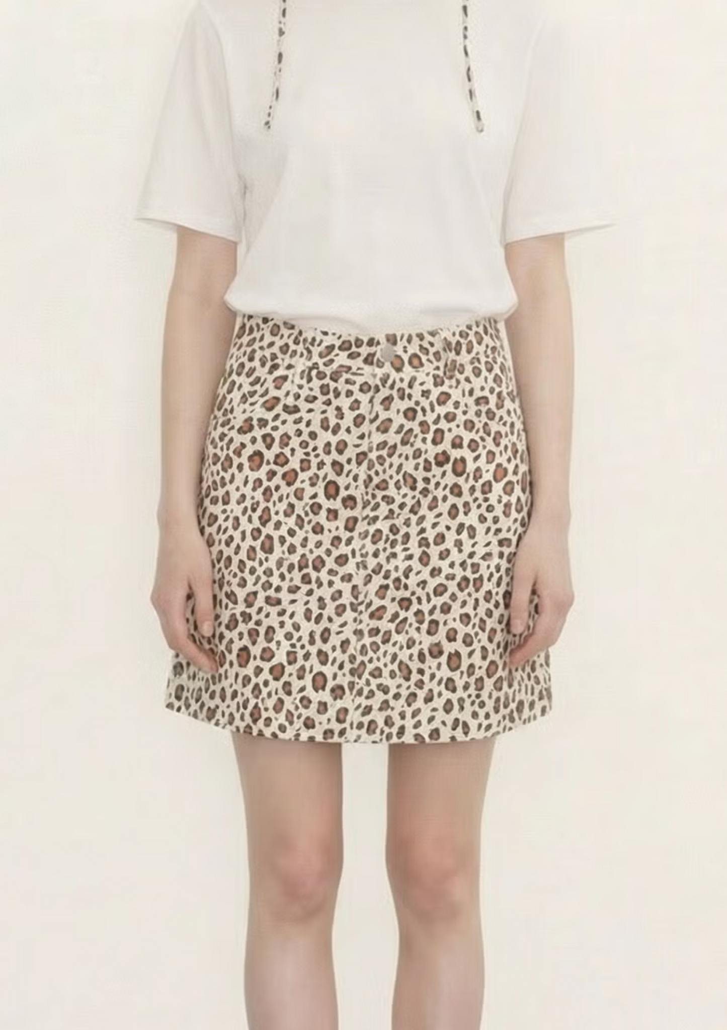 Animal print ani skirt