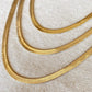 Herringbone chain, 4mm