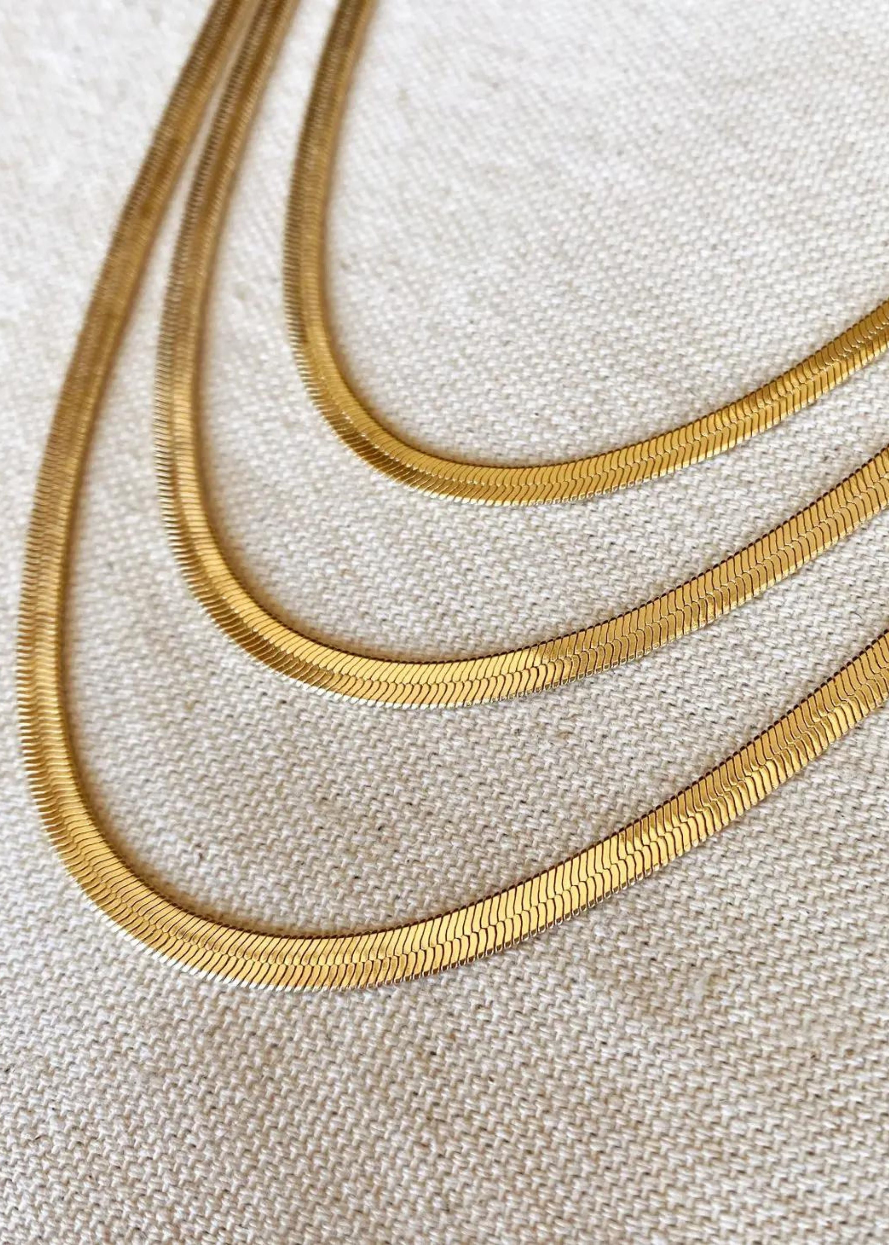 Herringbone chain, 4mm