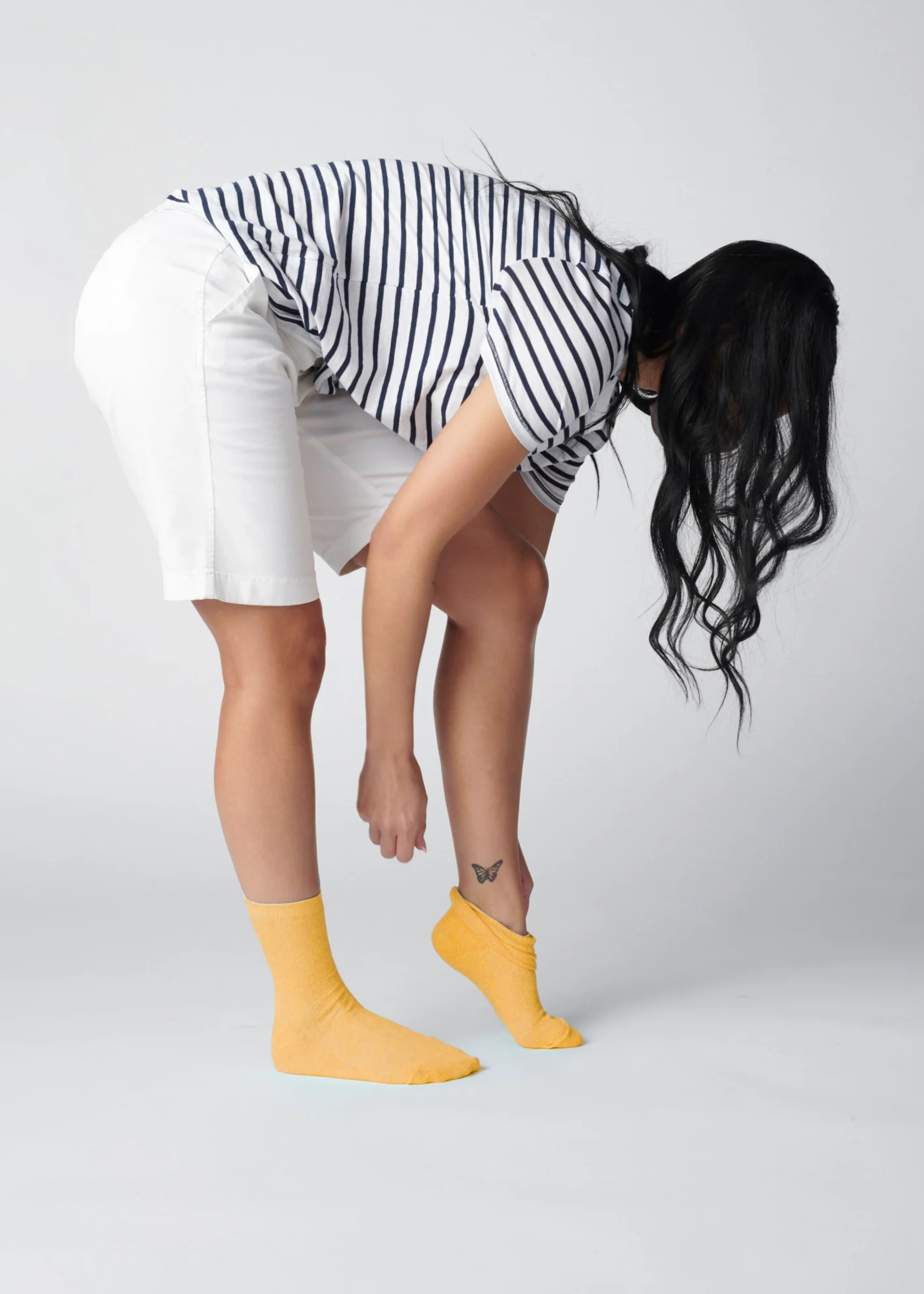 Sunflower sock, yellow