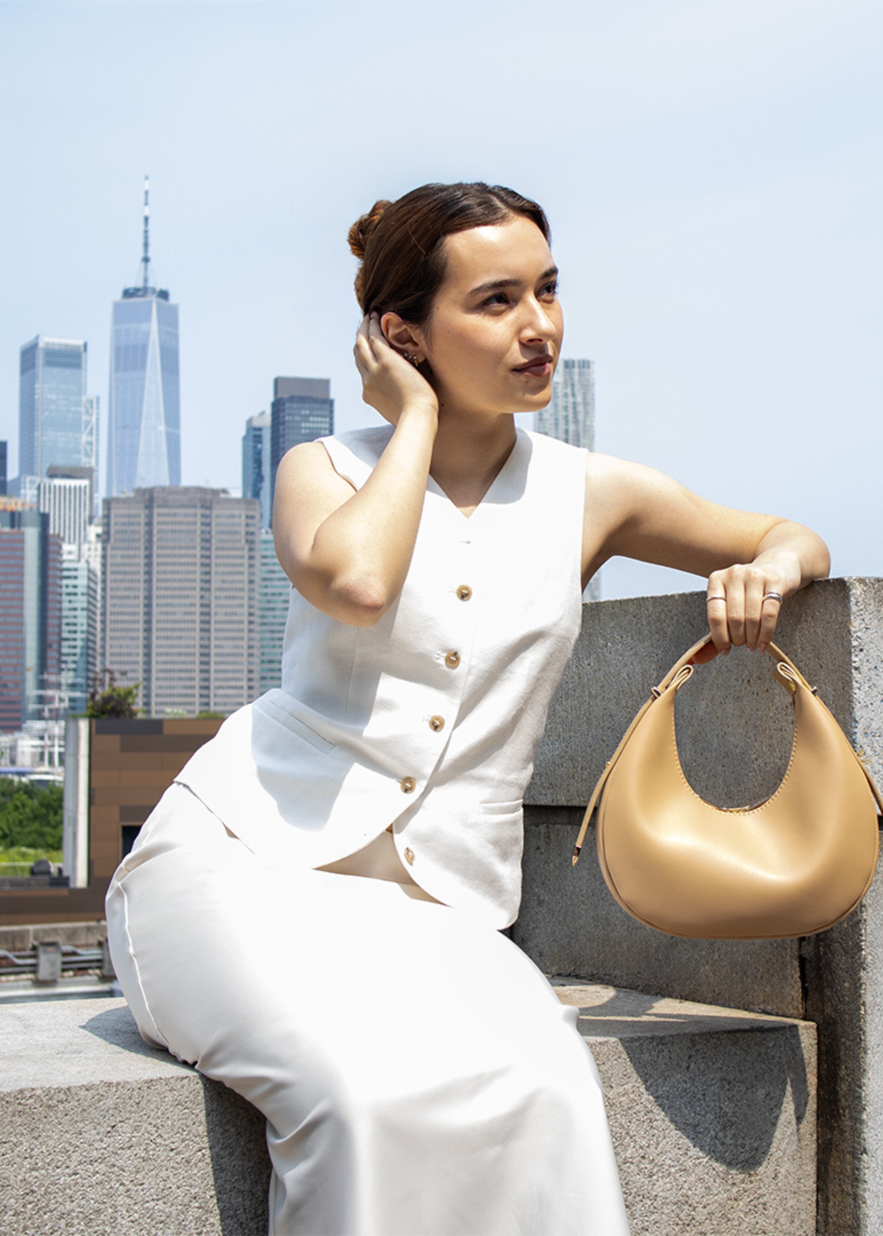Le cirque bag, tan