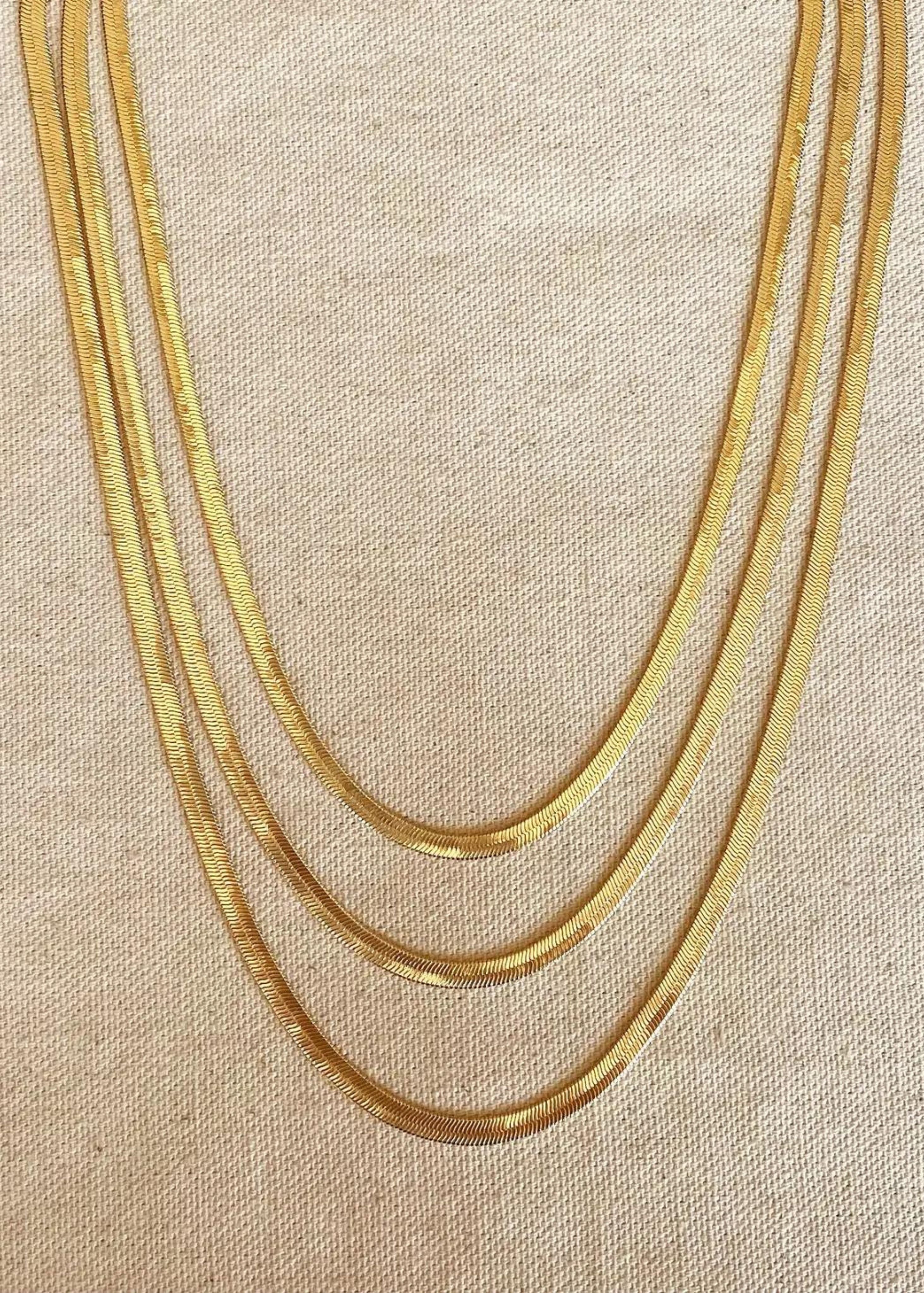 Herringbone chain, 4mm