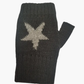Baby alpaca star mittens