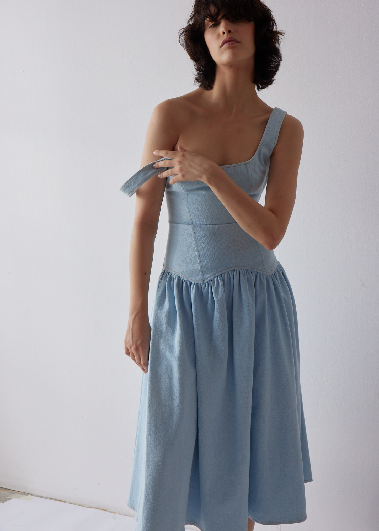 Danielle dress, light blue