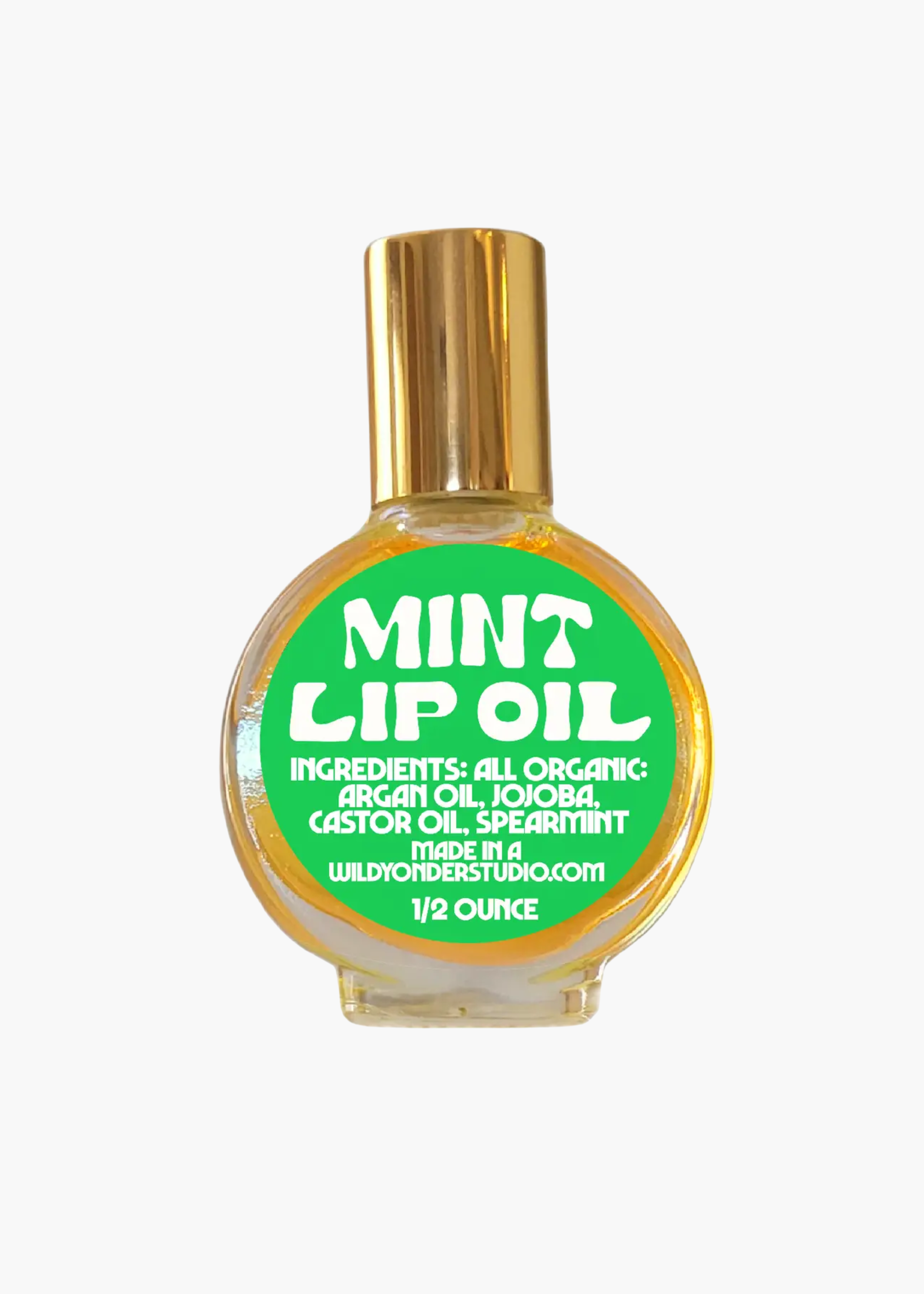 Spearmint lip oil