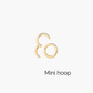 Seamless hoops, 2 sizes