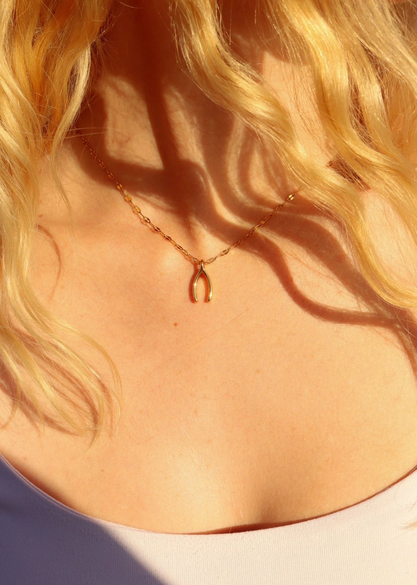 Wishbone charm