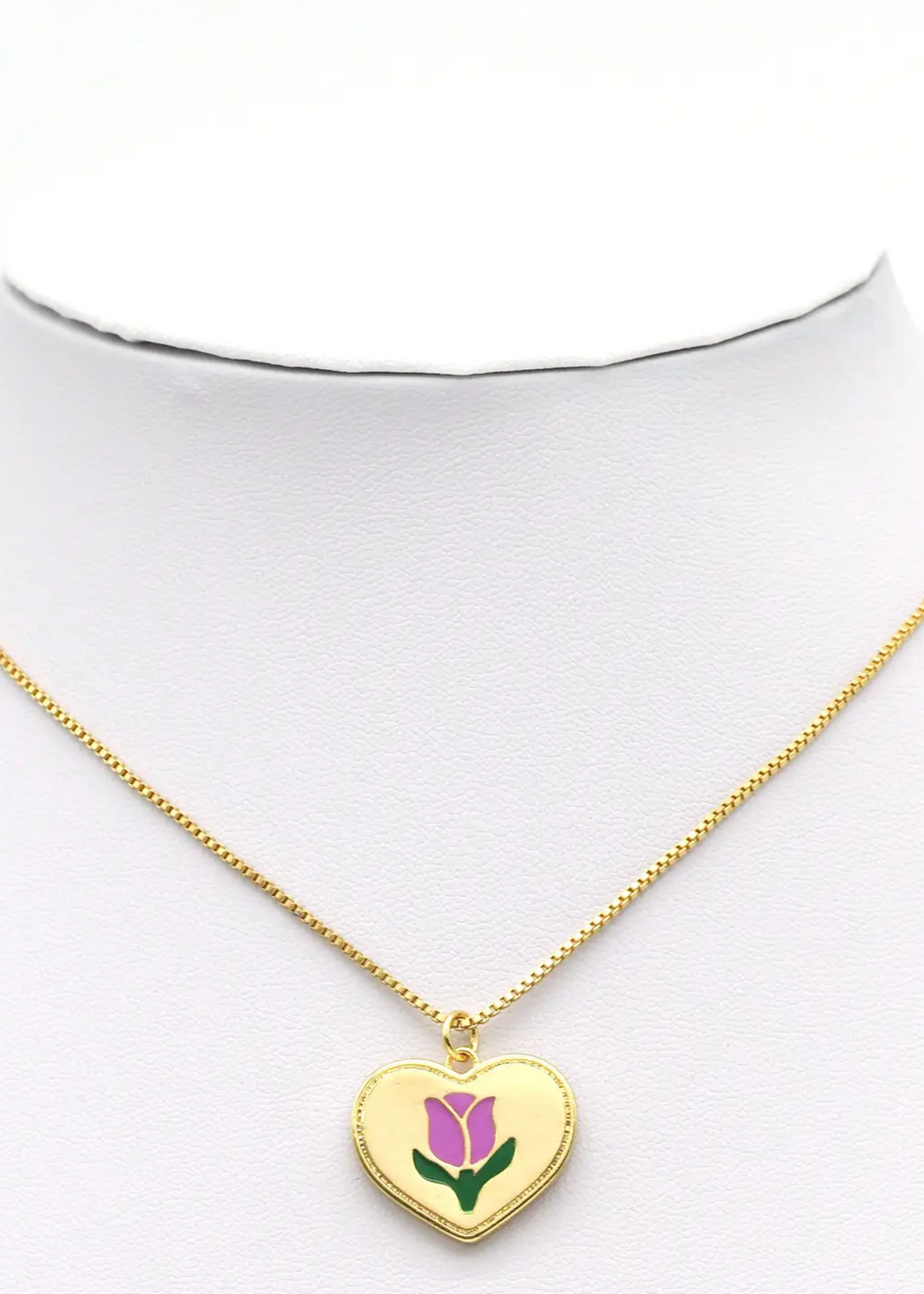 Tulip flower charm