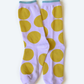 Big dot sock, purple