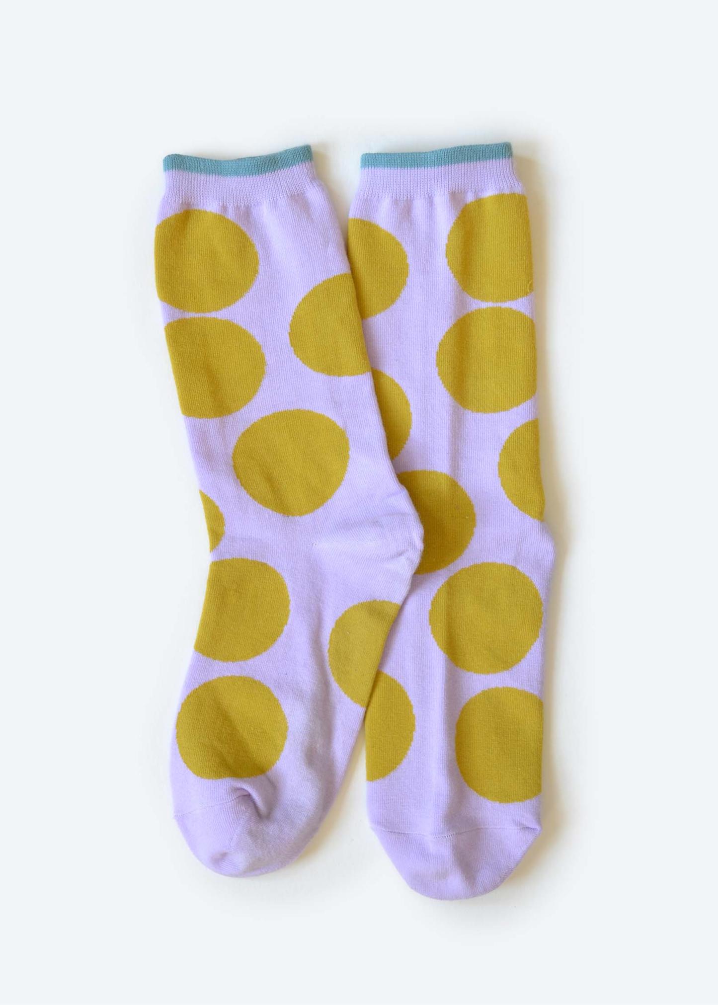 Big dot sock, purple