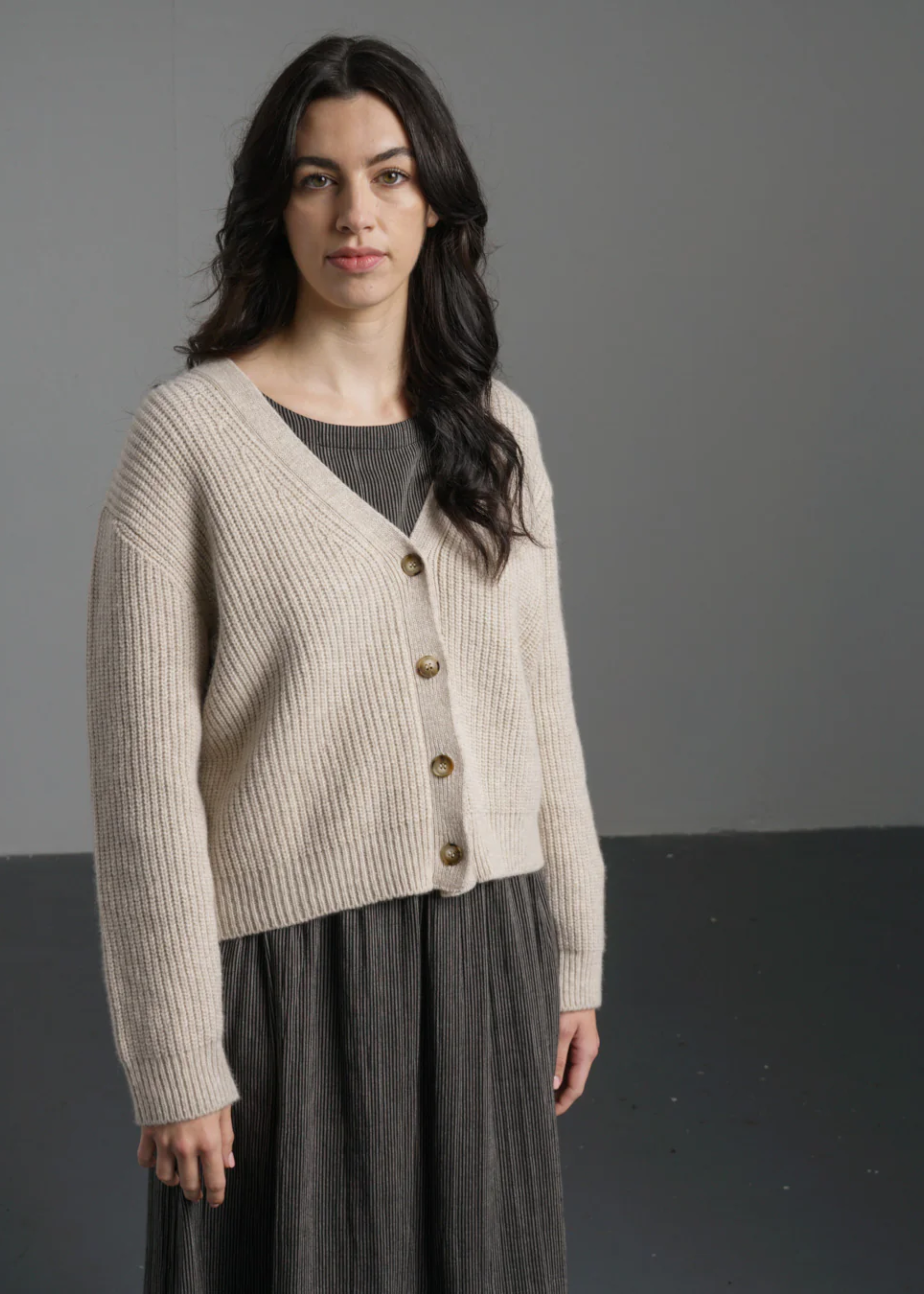 Amita ribbed cardigan