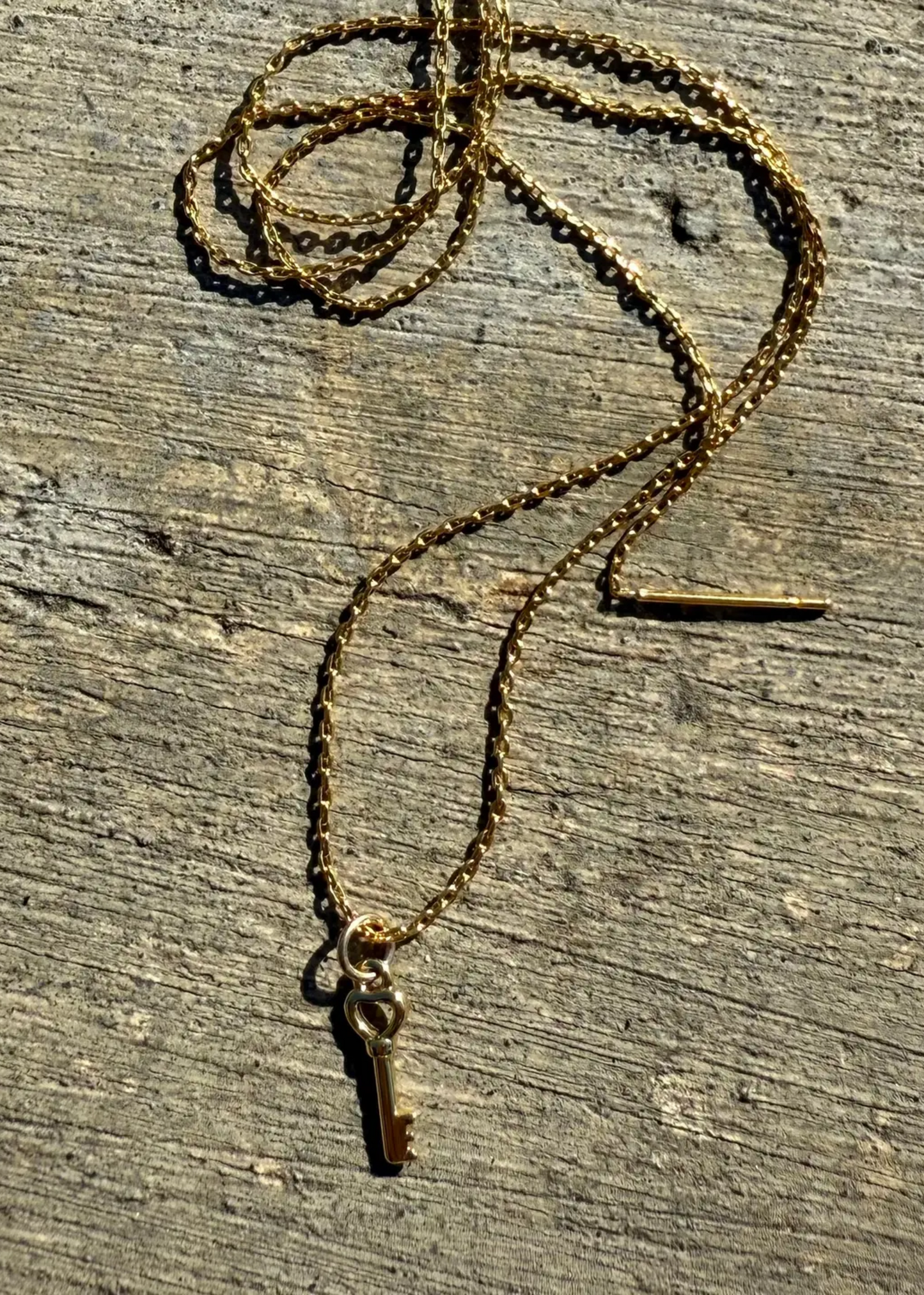 Key to my heart necklace