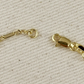 Alternated paperclip bracelet