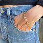 Classic paperclip bracelet