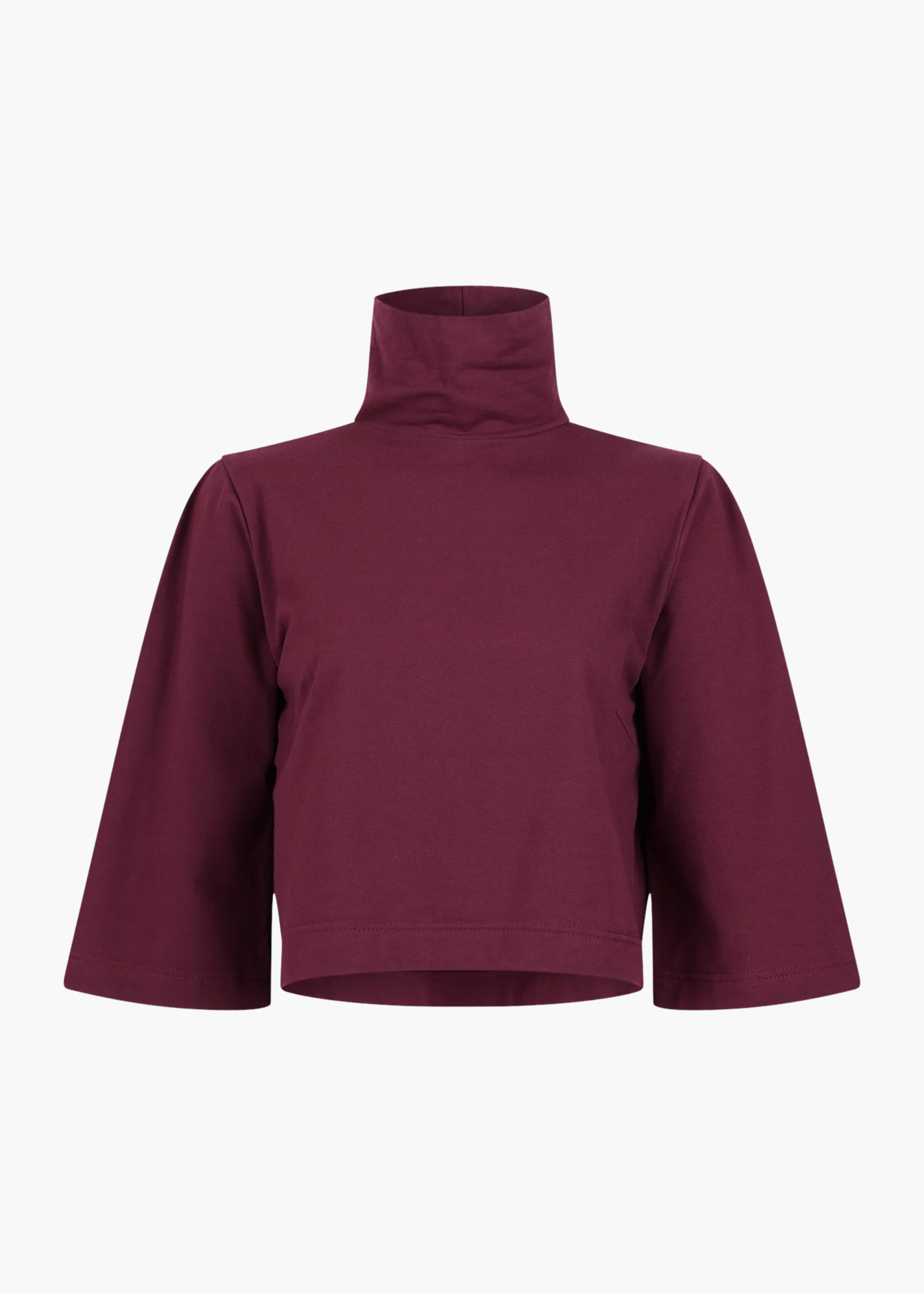 Batna top, oxblood