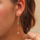 Disco opal earrings