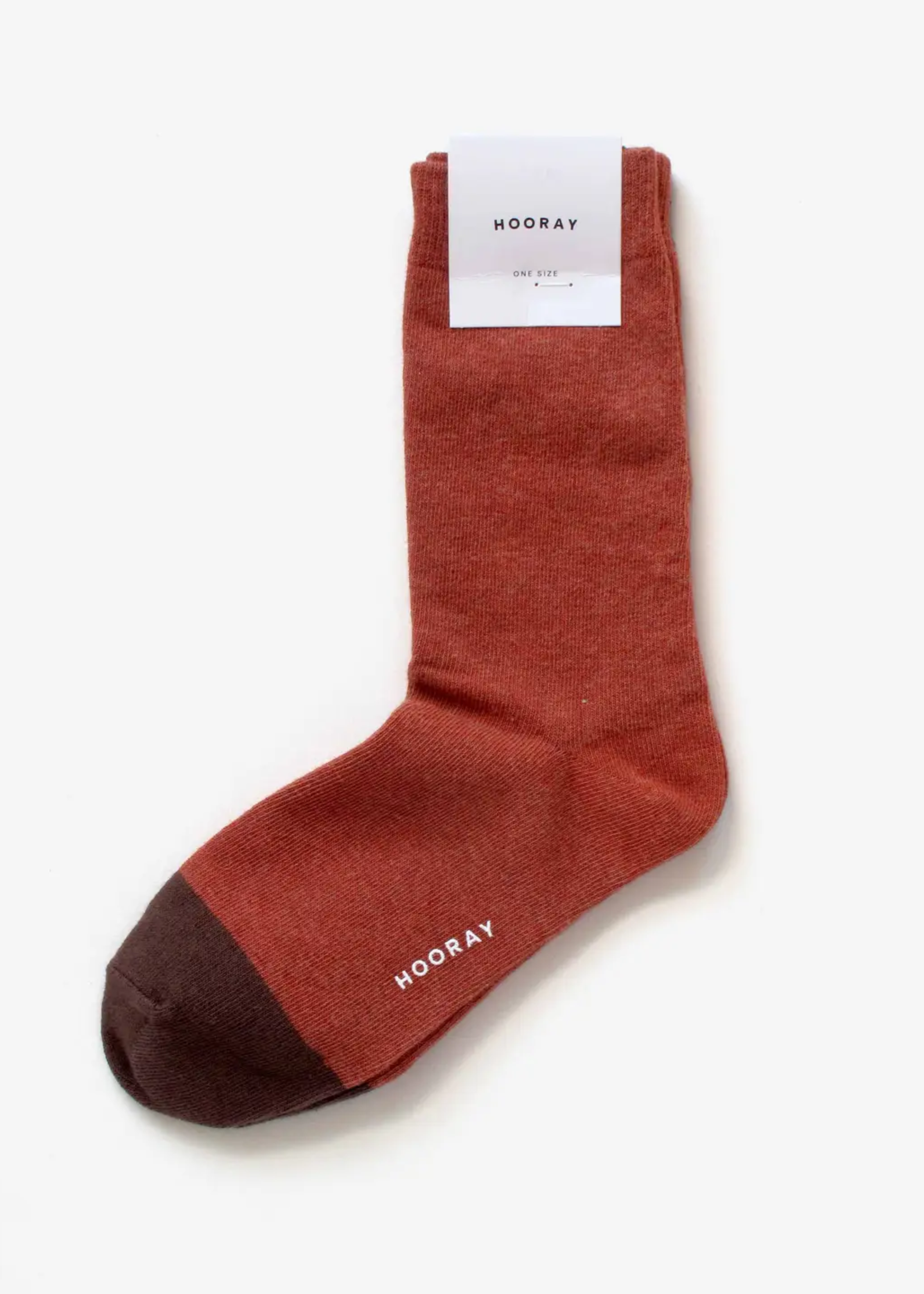 Duboce crew socks, brown