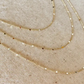Curb chain with pressed details, 1mm