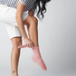 Blush sock, pink