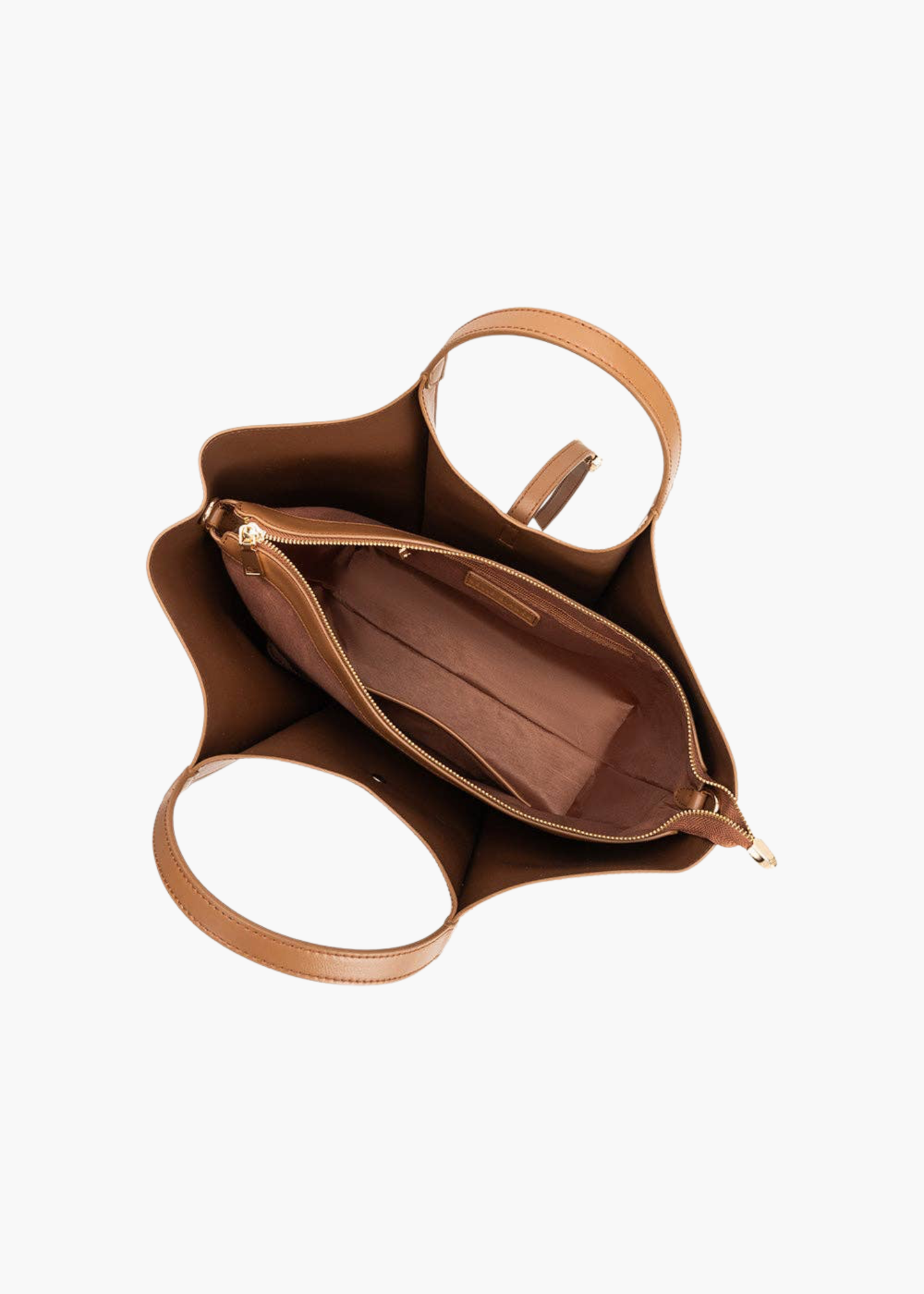 Malia mocha tote bag