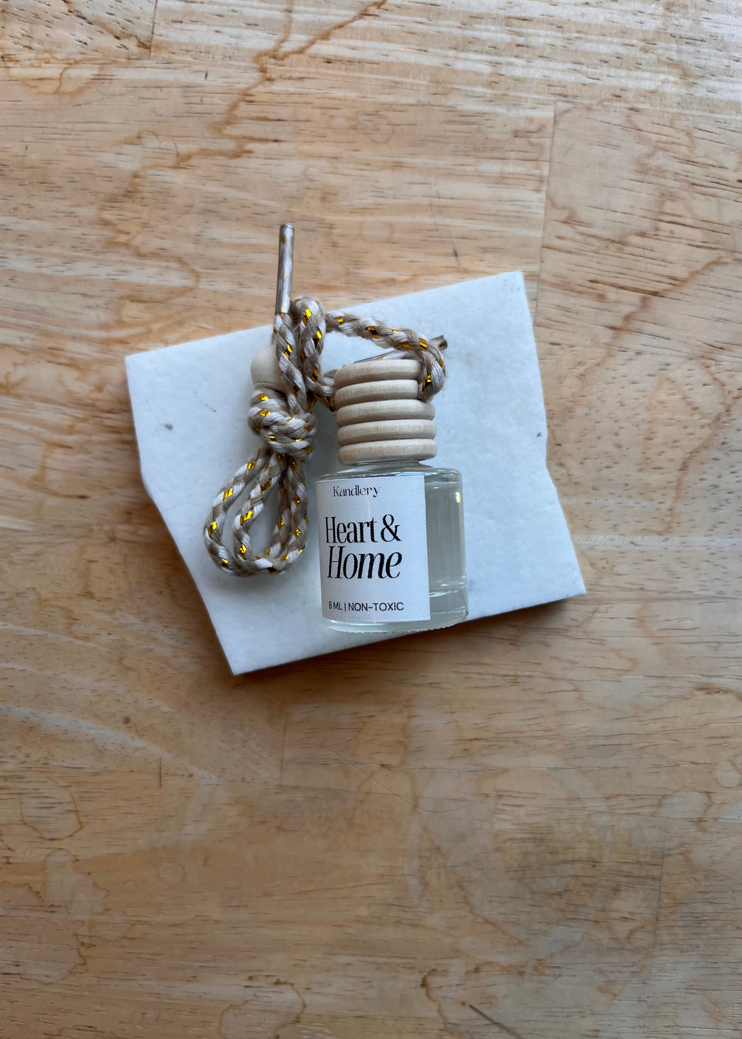 Natural car diffuser,  home sweet home