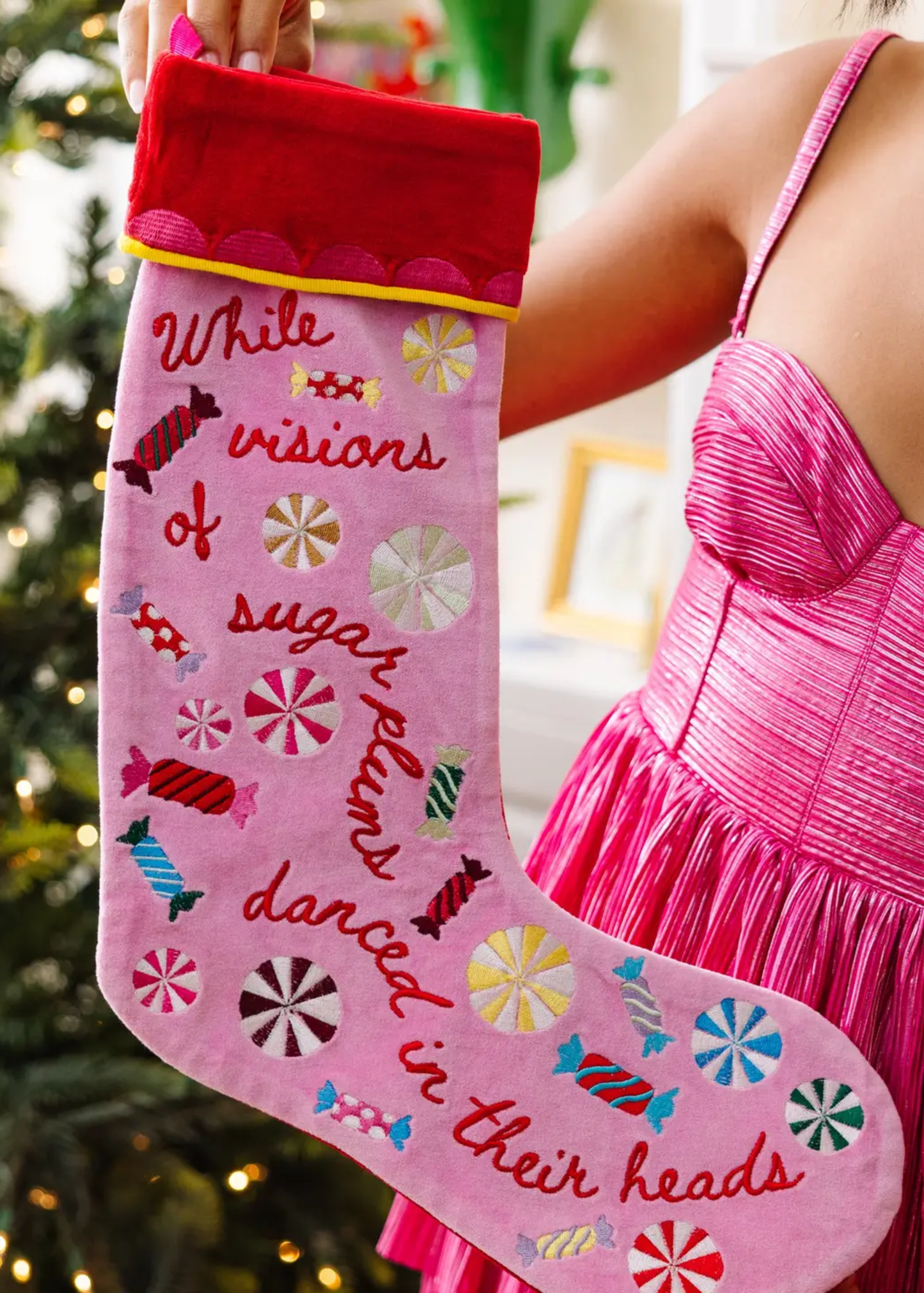 Sugar plums stocking