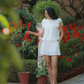 Olivia shorts, white