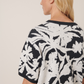 Etched top, etched jacquard