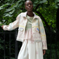 Astrid jacket, garden mosaic