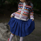 Kids bee garden cardigan