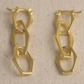 Geometric dangle earrings