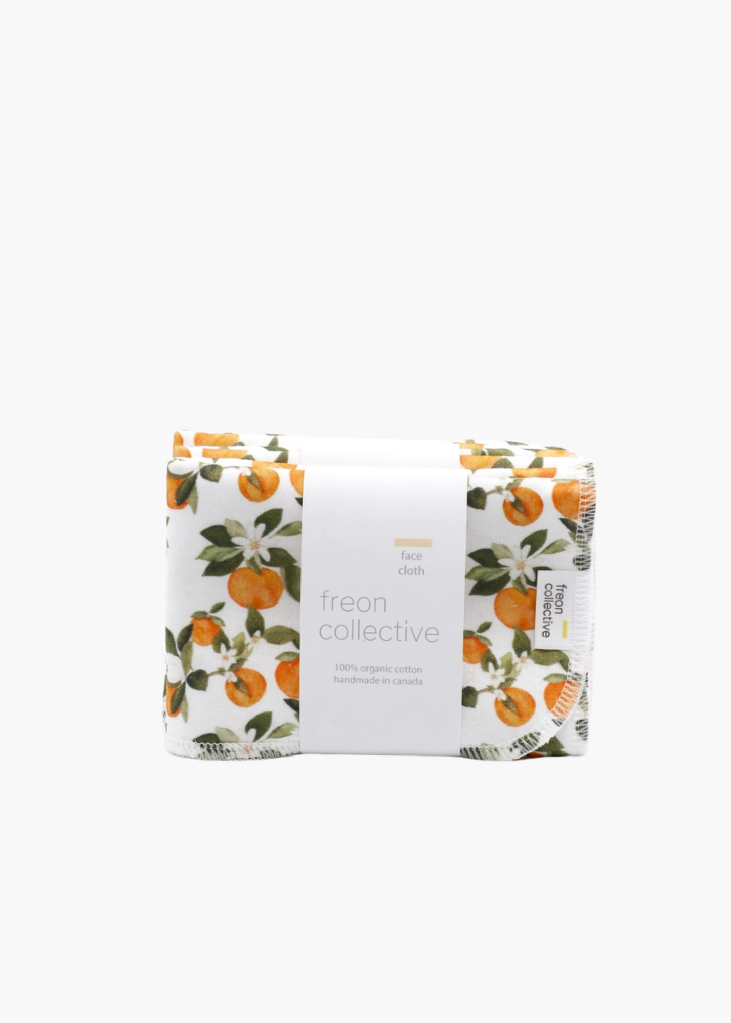 Face cloth, clementine