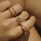 Braided chain ring
