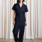 Boiler suit, black denim