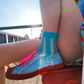 Bamba sneaker, turquoise
