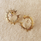 Spiked stud earrings