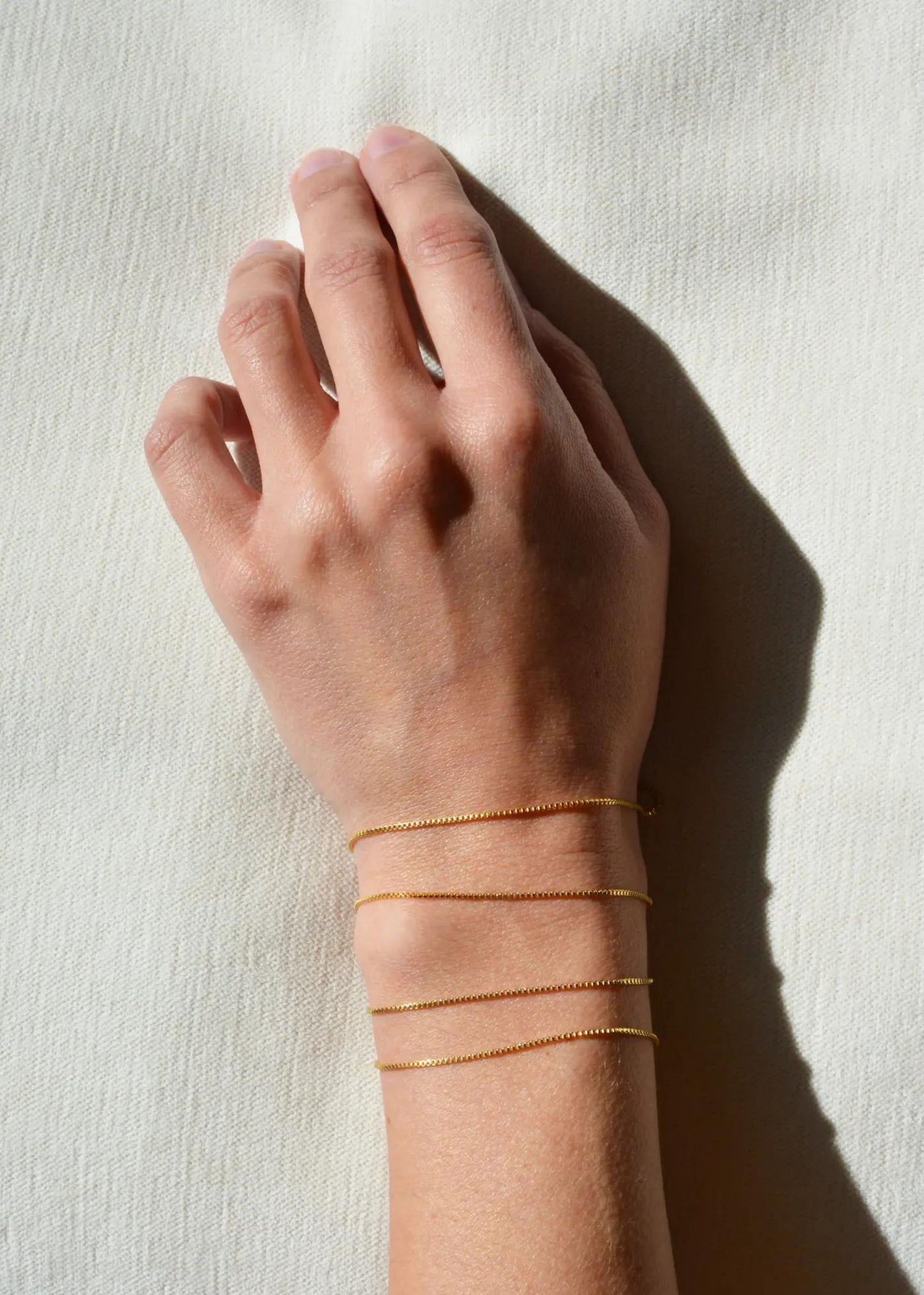 Box chain bracelet