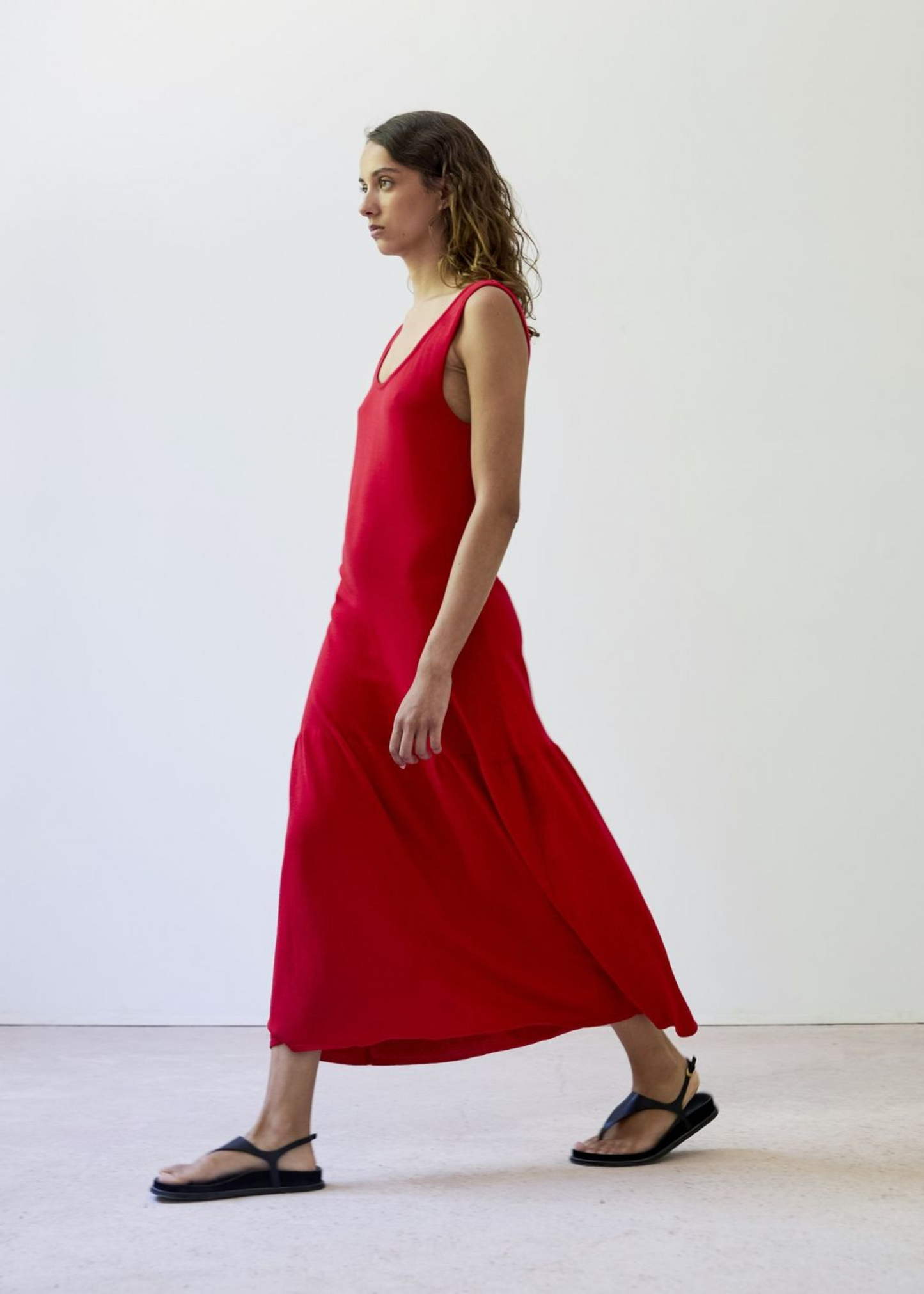 Paloma dress, red