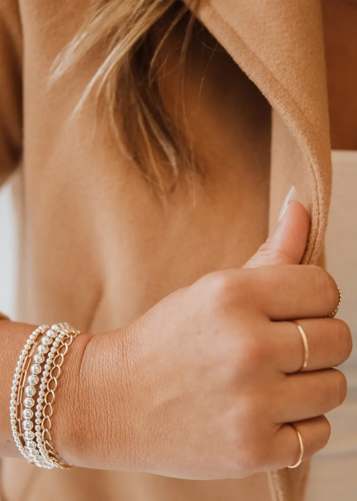 Luxe beaded bracelet