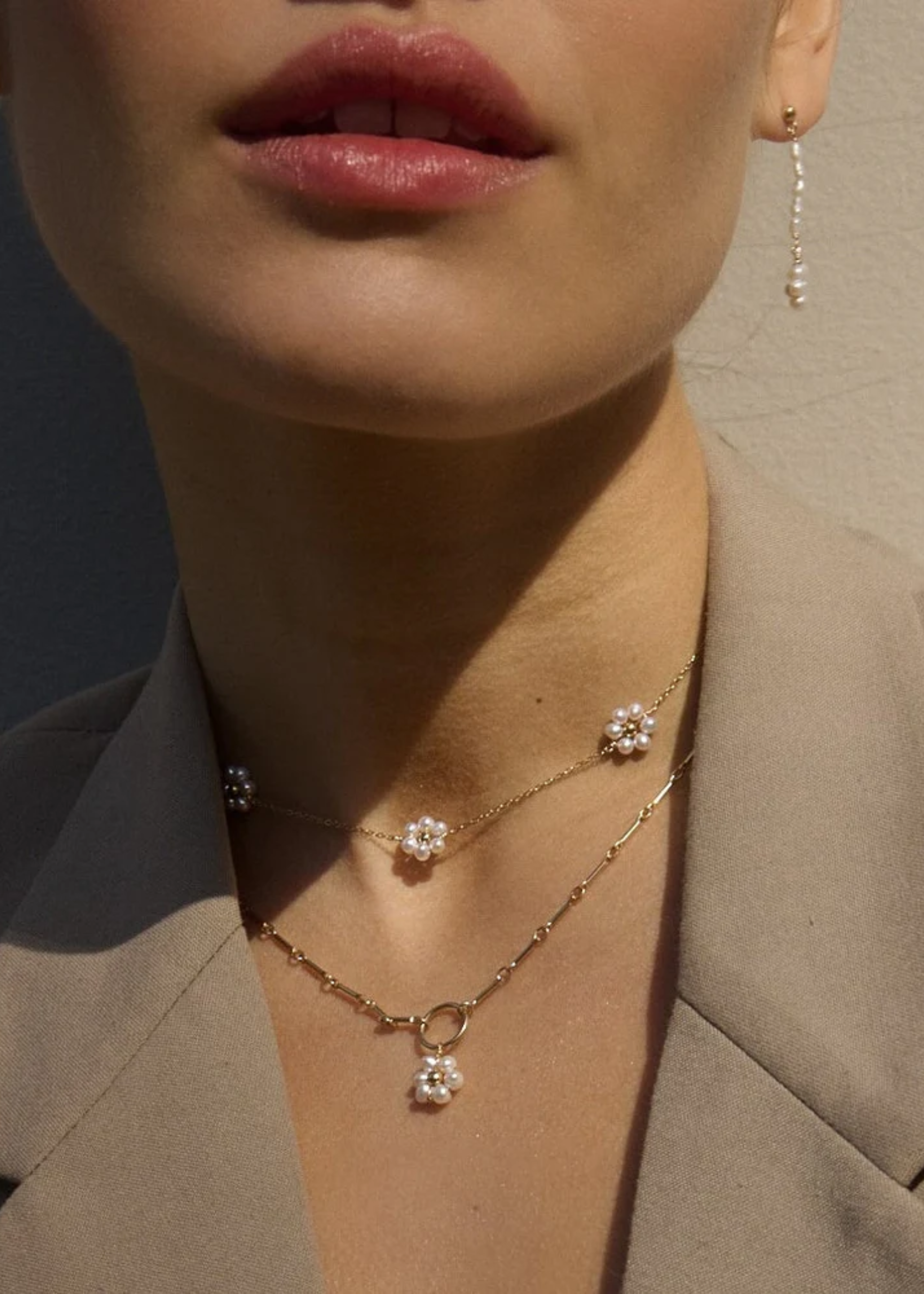 Fiores choker necklace