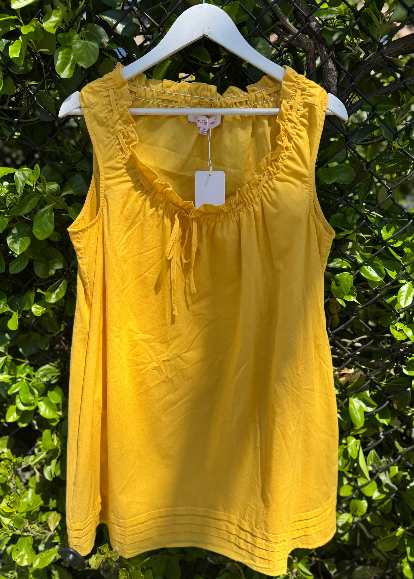 Quinn dress, yellow