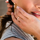 Pearl beaded ring