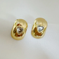 Dome heart studs