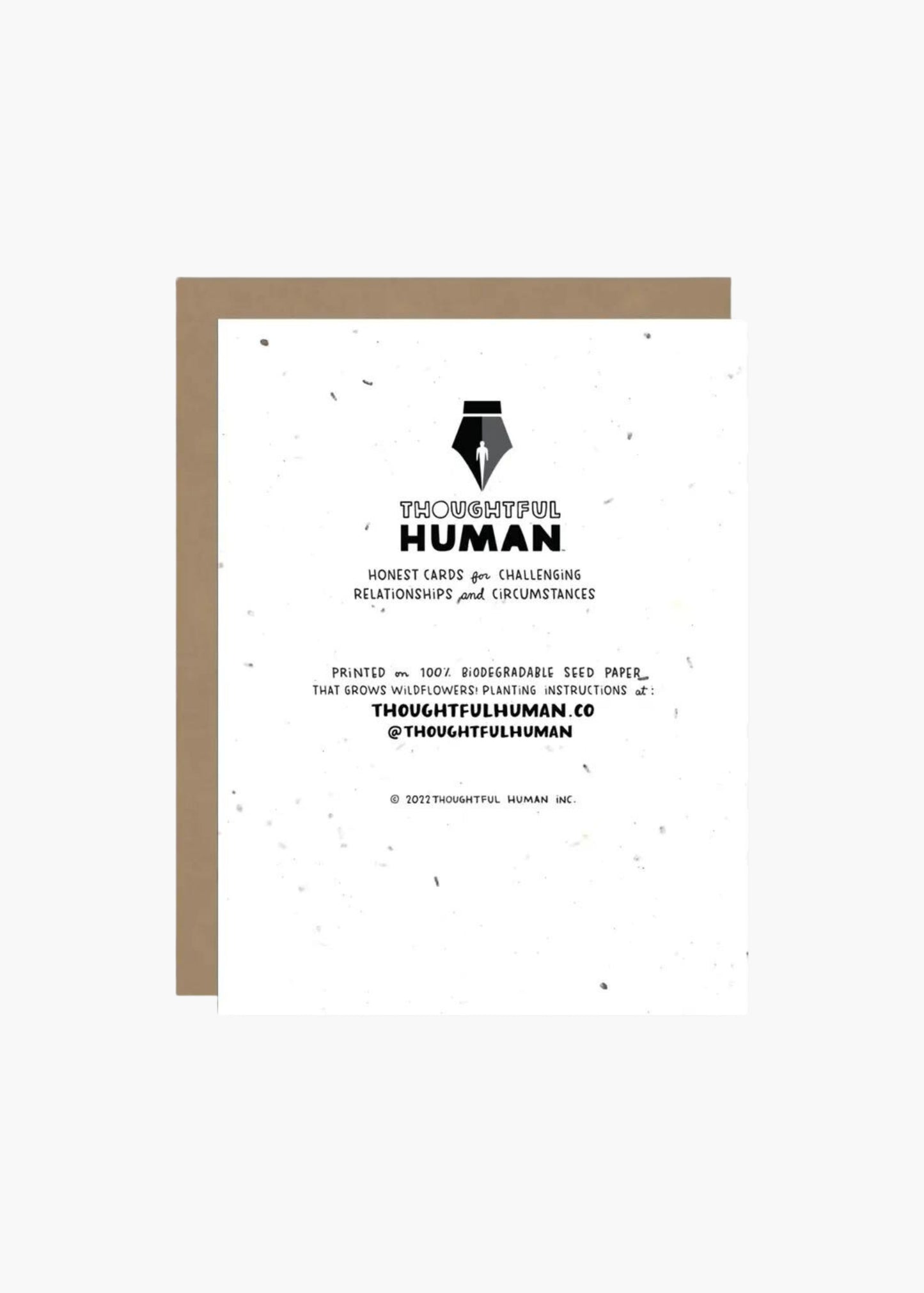 Plantable sticking around card