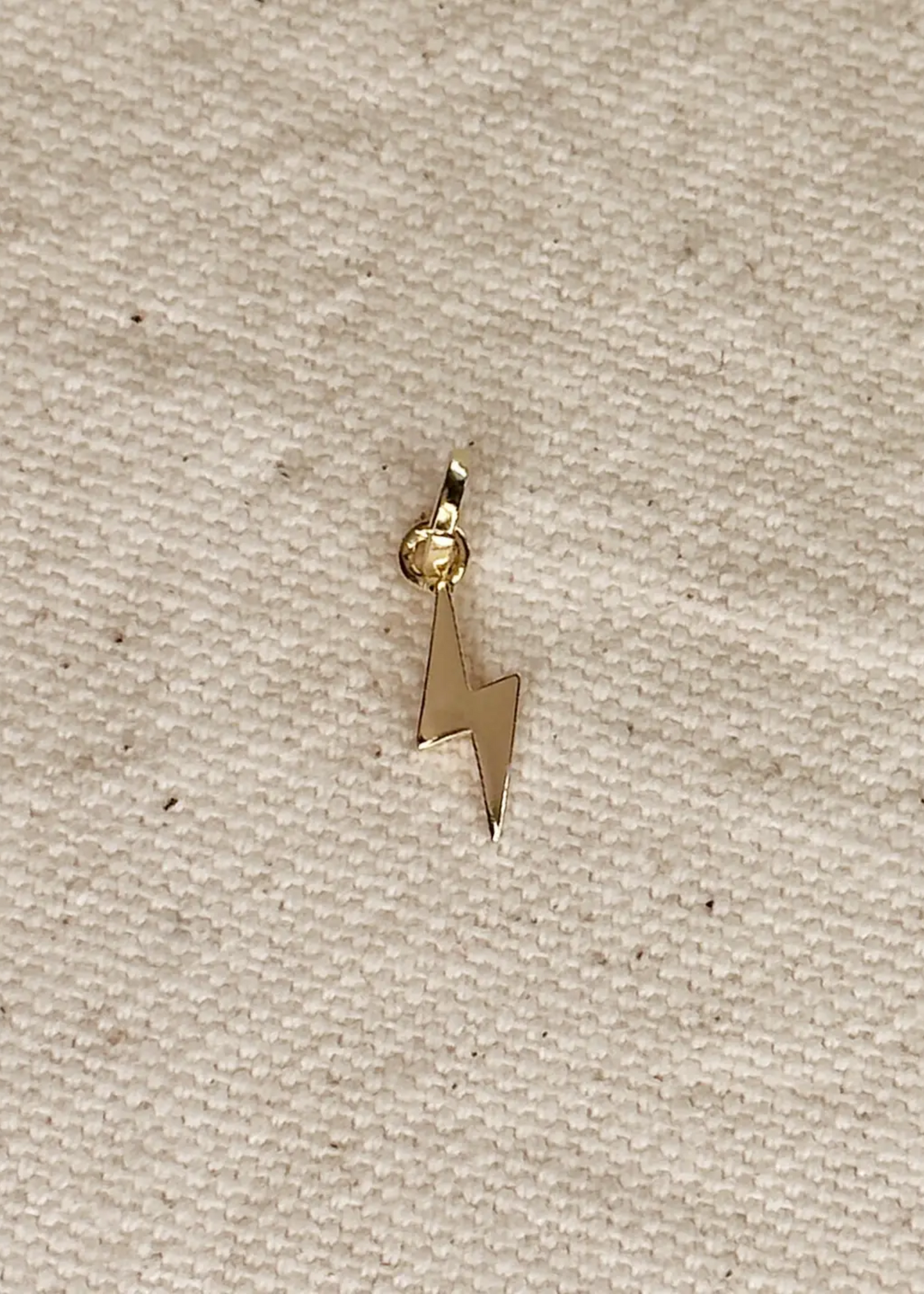 Mini lightning bold charm