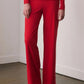 Double layer pants, red